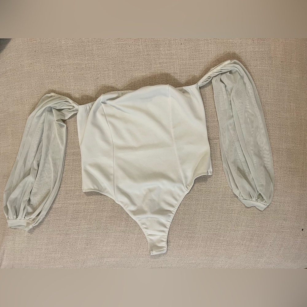Women’s off the shoulder bodysuit